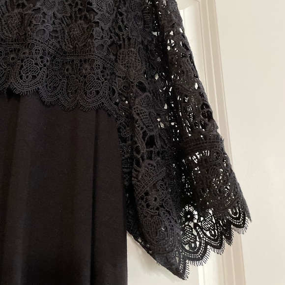 ADRIANNA PAPELL Casual Elegance Lace Top in XXL. Like NewShirt/Blouse No tags - Picture 3 of 7